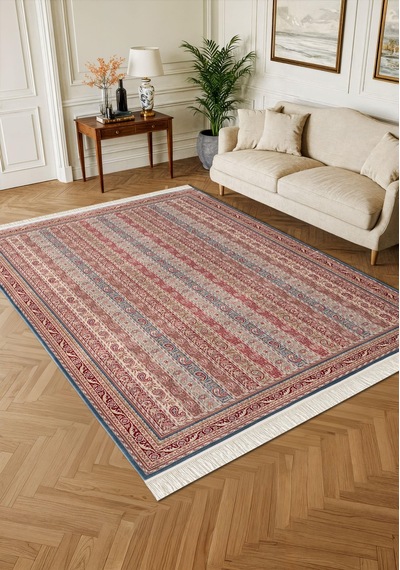 Imperial Luxe Il006r Koyu Mavi Kırmızı Halı Çerçeve Klasik Desen 100 Tarak Bambu Viskon İpek Serisi-713 Mavi Imperial Luxe Il006r Koyu Mavi Kırmızı Halı Çerçeve Klasik Desen 100 Tarak Bambu Viskon İpek Serisi-713 Mavi