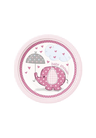 Filli Baby Shower Tabak 23 CM. 8'li Pg011t