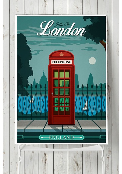 Londra Vintage Poster