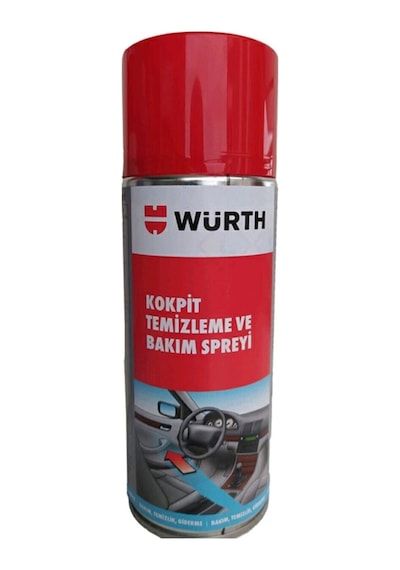Würth Kokpit Araç Göğsü Temizleme Ve Bakım Spreyi 400ml
