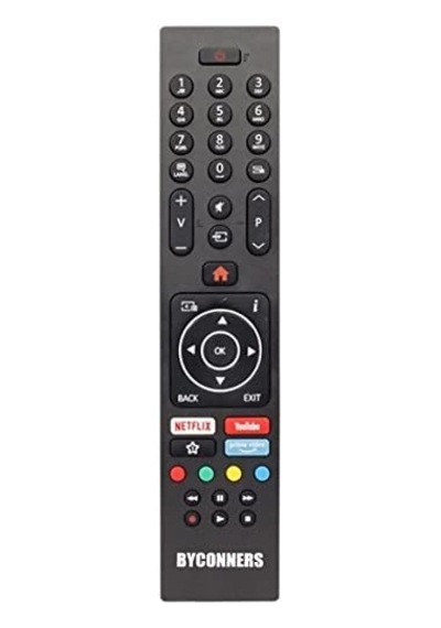 Regal Seg Netflıx Youtube Prıme Vıdeo Tuşlu Kumanda Smart Lcd Led Tv Kumandası