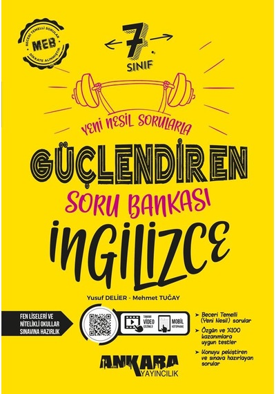 Ankara Yayınevi 7. Sınıf İngilizce Güçlendiren Soru Bankası