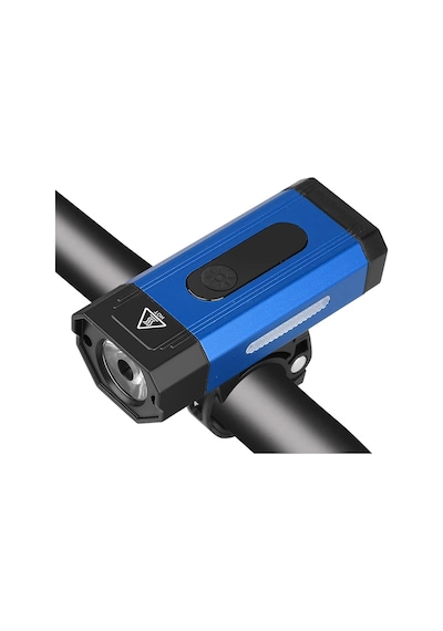 Xbyc 6127 800 Lümen Bisiklet Ön Lamba Far Aydınlatma Usb Şarjlı Mavi Renk Siyah
