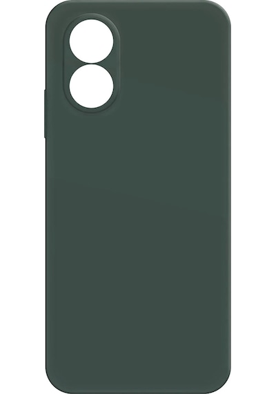 Cosmotex Newface Oppo A38 Kılıf First Silikon - Koyu Yeşil