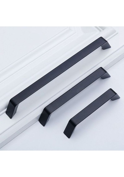Marelli Terra Black Siyah 96 Mm Mobilya Dolap Kulbu