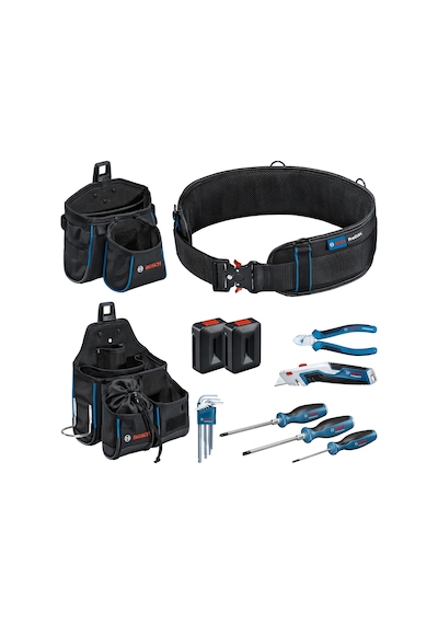 Bosch Profesyonel Alet Kemeri ve El Aleti Seti 11 Parça - 1600A02H5C
