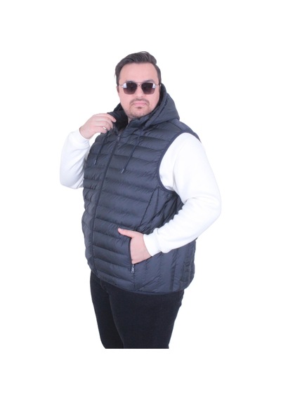 Moc Grande Mocgrande Erkek Büyük Beden Yelek Mg 2510 Lacıvert Lacıvert