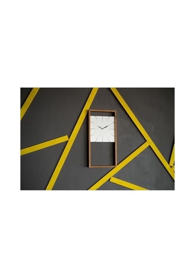 Ahşap Modern Duvar Saati 60 X 30 Hu41hu41li0162 Diğer
