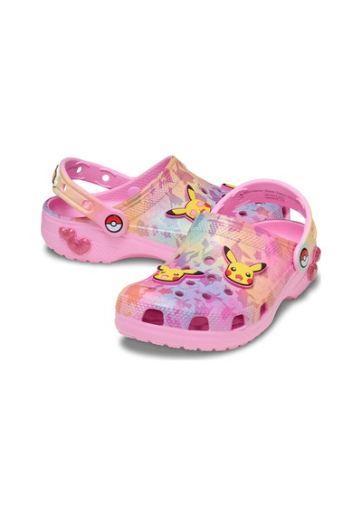 Crocs Pikachu Pink Cls Clg K Çocuk Terlik Sandalet 211229-90h Pembe