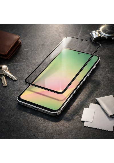 Samsung Uyumlu Galaxy A56 5g A36 Anti Statik Ekran Koruyucu Toz Tutmayan Kırılmaz Cam