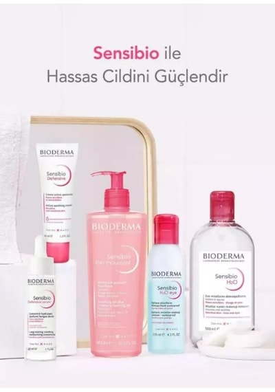 Bioderma Sensibio Foaming Hassas Ciltler İçin Temizleyici Jel 100 ML