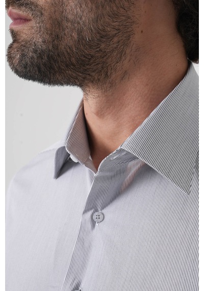 Bisse Regular Fit Tek Cepli Pamuk Siyah Erkek Gömlek Gmkls092230022 D99 Siyah