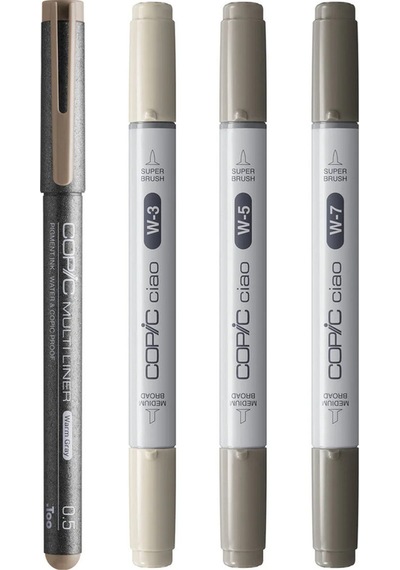 Cıao Shade Set Dark Warm Gray 4 Lu