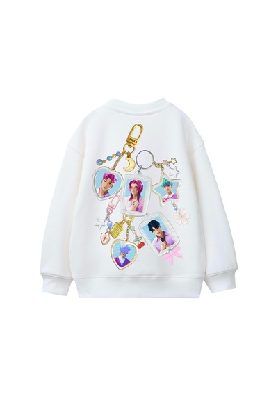 Seabubbles Saja Boys Çocuk Sweatshirt BEYAZ