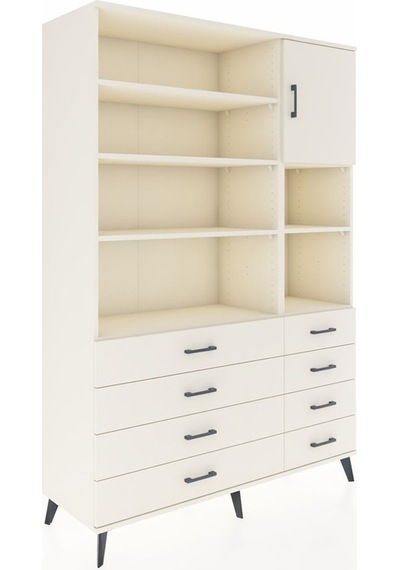 Hyperion Dolap 8 Raflı 8 Çekmeceli Tek Kapaklı 132x44x195 Aytaşı-aytaşı/aytaşı Aytası/aytası Hyperion Dolap 8 Raflı 8 Çekmeceli Tek Kapaklı 132x44x195 Aytaşı-aytaşı/aytaşı Aytası/aytası
