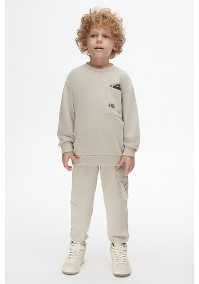 Nk Kids 67506 Erkek Çocuk Gri Outsıde Pantolon Gri