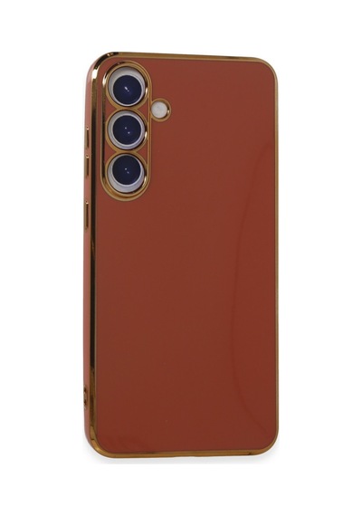 Samsung Galaxy  Uyumlu - S24 Kılıf Volet Silikon - Kırmızı