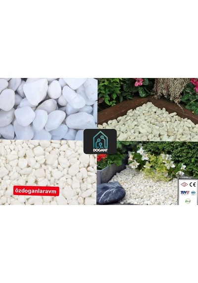 Mezar Peyzaj Dere Çakıl Taşı 2 Kg