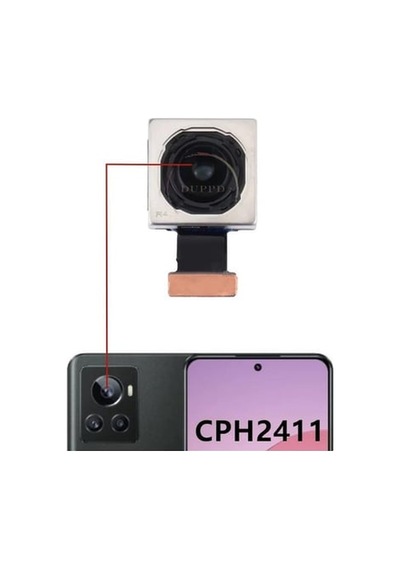 Telefon Kulübesi One Plus 10r Uyumlu Ön Kamera + Tamir Seti