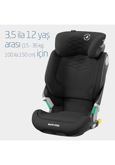 Maxi-Cosi Kore Pro Işık Sensörlü ADAC'lı İsofixli I-Size 15-36 Kg Çocuk Oto Koltuğu Authentic Black