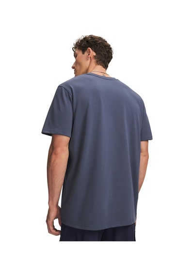 A1373997-045 Under Armour Ua M Logo Emb Heavyweıght Ss Erkek T-shirt Mavi A1373997-045