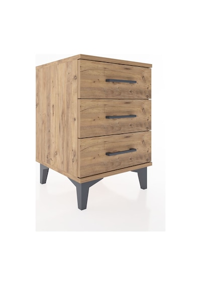 Hyperion Komodin 3 Çekmeceli 44x44x64 Çam-çam Çam