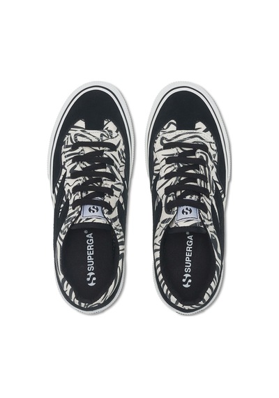 Superga 2941 Revolley Zebra Print Ayakkabı Renkli Çok Renkli
