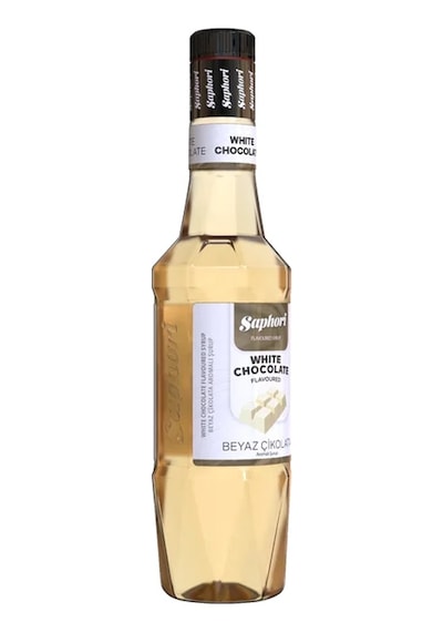 Saphori Beyaz Çikolata Aromalı Kokteyl Şurubu Beyaz Çikolata Şurubu 700 Ml
