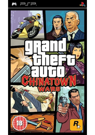 Grand Theft Auto Chinatown Wars PSP UMD Oyun Kutusuz (Teşhir)