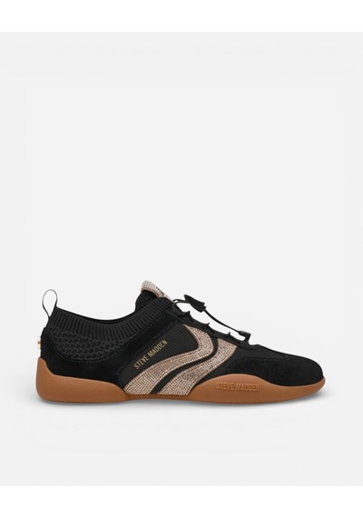 Steve Madden Bıscottı-r Blk/gold Kadın Blk/gold Sneakers Bıscottı-r siyah