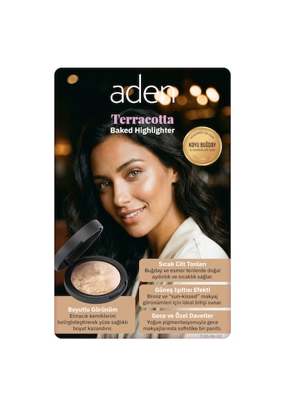 Aden Terracotta Highlighter - Terracotta Aydınlatıcı 0