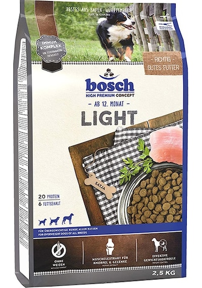 Bosch Light Kümes Hayvanlı Düşük Kalorili Yetişkin Köpek Maması 2500 G
