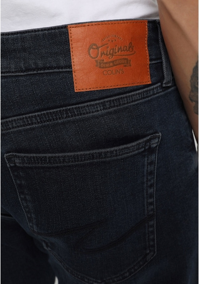 Colin's Colins Slim Fit Düşük Bel Dar Paça Erkek Blue Black Denim Jean Pantolon Cl1082951 Q1.v1 Dn43736