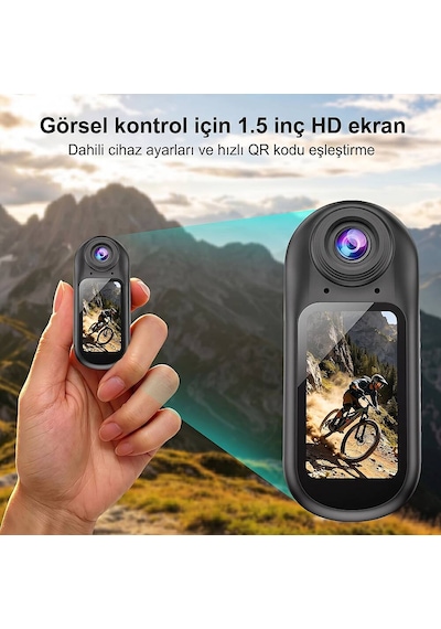 Neutron Ntl-ac-01md4k Mini Aksiyon Kamerası Siyah