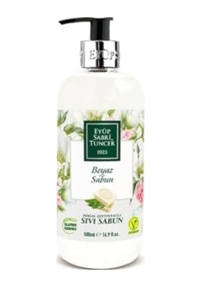Doğal Zeytinyağli Sıvı Sabun Beyaz Sabun 500 Ml
