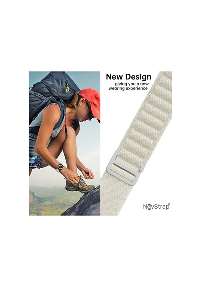 Apple Watch Series 5 40mm Uyumlu Kordon Alpine Loop Tasarım Kordon Kayış