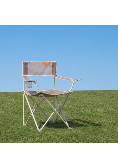 Living Kamp Sandalyesi - Bej - 50x50x78 Cm Çok Renkli