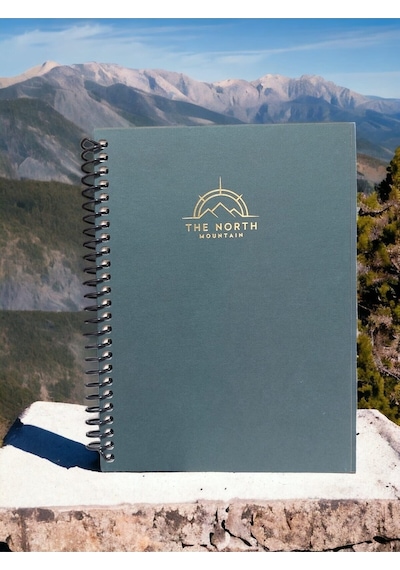 The North Mountan Çizgili Düz 16 X 22 Defter 120 Yaprak Düz
