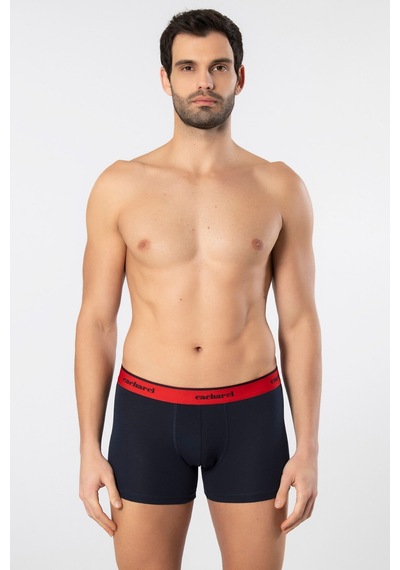 Cacharel Erkek Desenli Likralı Boxer 3'lü Paket 1339/lacivert 2 Lacivert