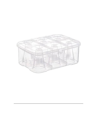 6lı Su Bardak & Kulplu Bardak Taşıma Aparatı Royaleks-ur-3448 Şeffaf