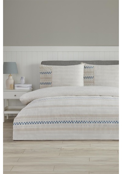 Özdilek Woven Stripe Çift Kişilik Nevresim Takımı Desenli