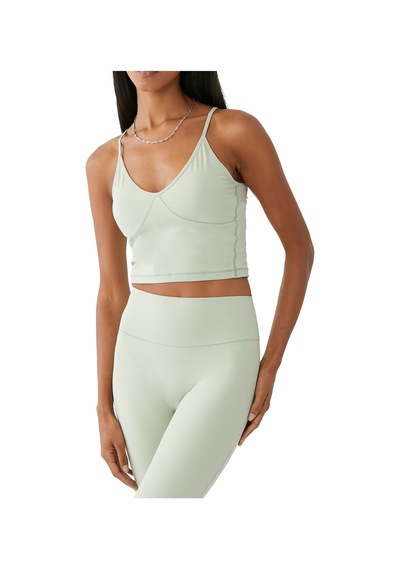 L Couture Couture Uzun Kesim Tamamlayıcı Spor Sütyeni Yeşil