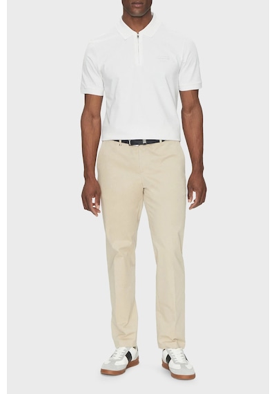 Boss Erkek Polo Yaka T Shirt 50531463 100 Beyaz Beyaz