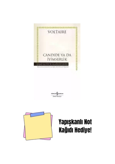 Candide Ya Da İyimserlik Ciltli + Yapışkanlı Not Kağıdı