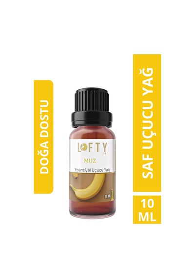 Lofty Muz Uçucu Yağ Buhurdanlık Esansı Oda Kokusu 10 ML