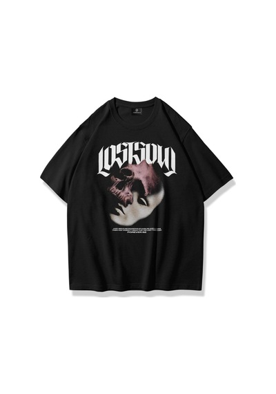 Flood Of Style Unisex Lost Soul Tshirt Siyah