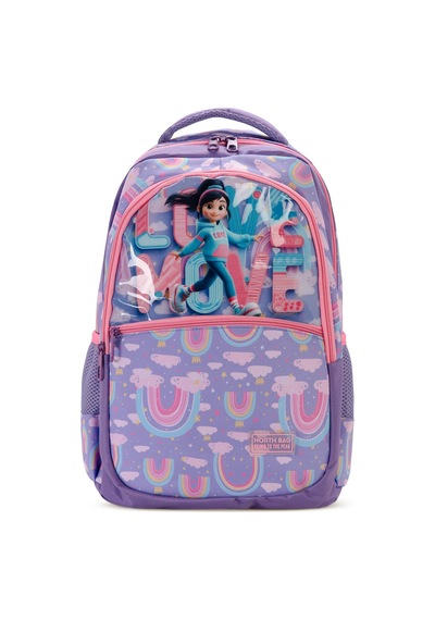 Startech Spor North Bag Love Break Raınbow Okul Çantası Çok Renkli