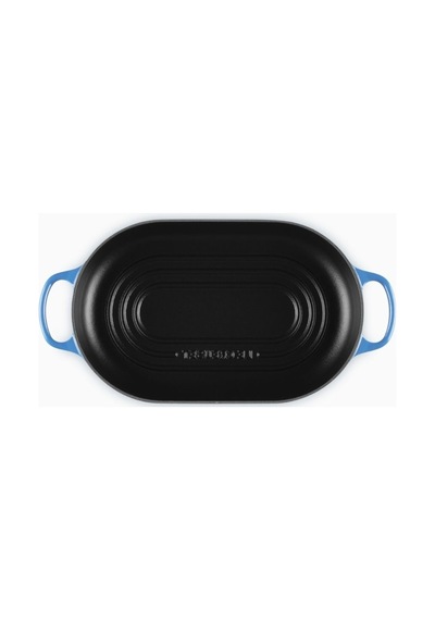 Le Creuset Oval Dökme Demir Ekmek Pişirme Tavası Lacivert