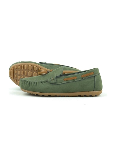 Ortopedikal Rakerplus 3400 Yeşil Erkek Çocuk Mokasen Ayakkabı