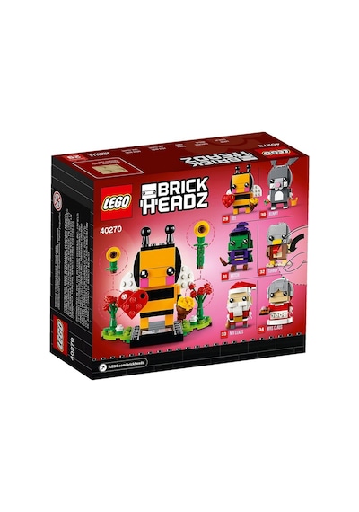 LEGO® Brickheadz 40270 Valentine's Bee 140 Parça